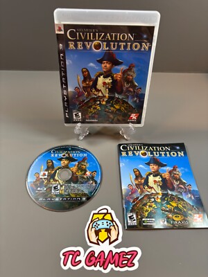Sid Meyer s Civilization Revolution PlayStation 3 PS3 CIB Complete