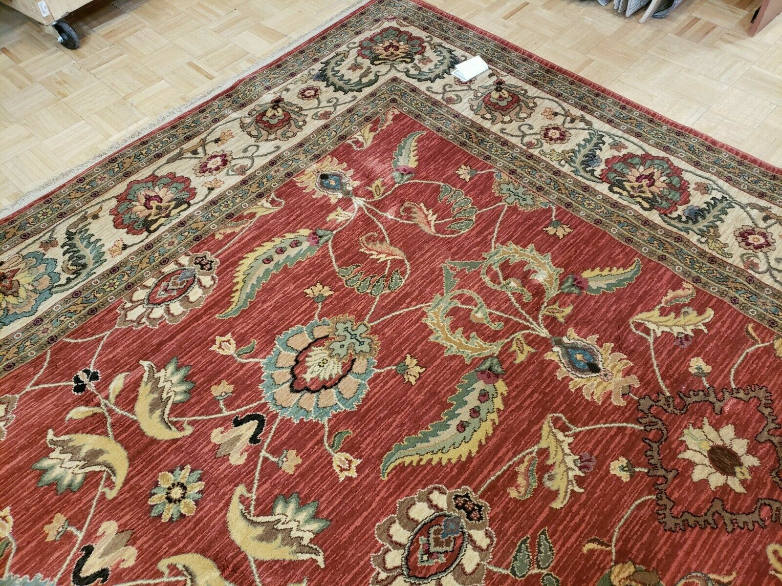 12x16 KARASTAN ASHARA RED AGRA 549 - 15002 100% WOOL RUG BRAND NEW | eBay