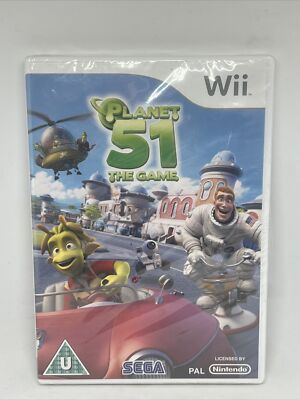 Planet 51: Das Spiel | Nintendo Wii, 2009 (Neu & Sealed) Kostenloser Versand UK