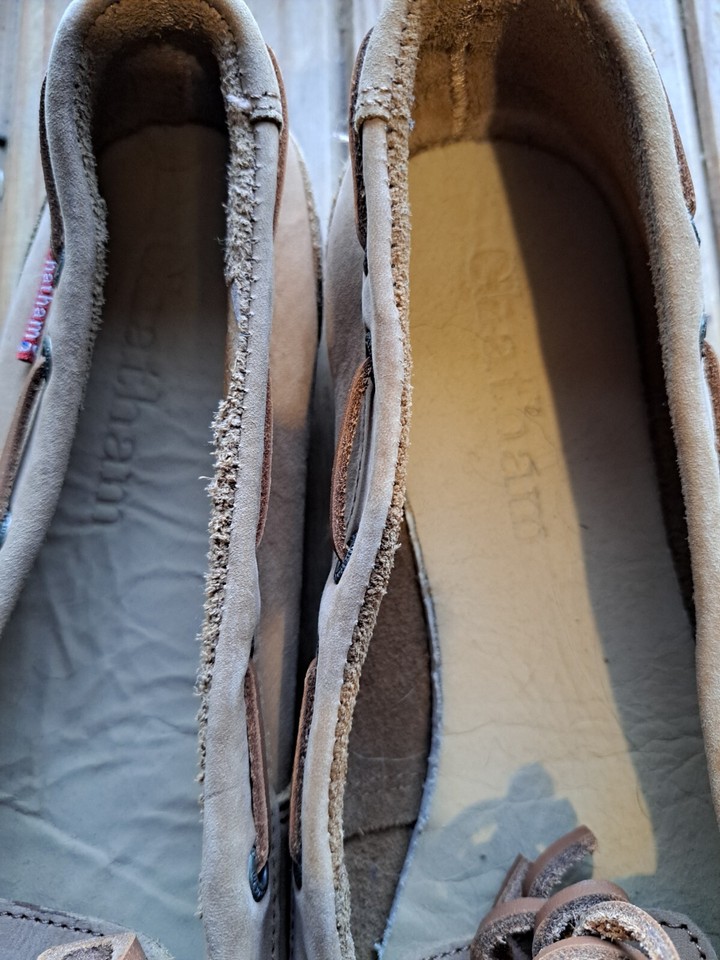 Deck Shoes Chatham Size 7 Tan eBay