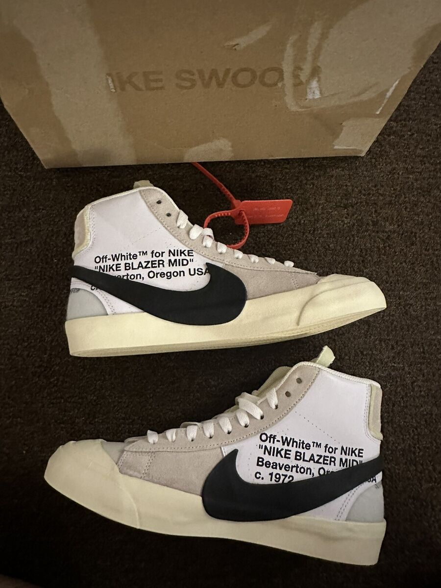Nike Blazer Mid x Off-White The Ten Size US 8 BRAND NEW | eBay Nike Blazer Mid x Off-White The Ten Size US 8 BRAND NEW | eBay