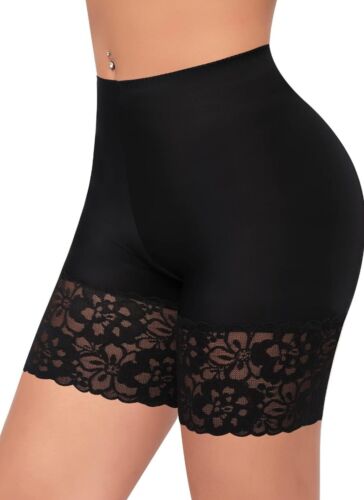 Slip Shorts for Under Dresses Women Anti Chafing Underwear Seamless Boyshorts.