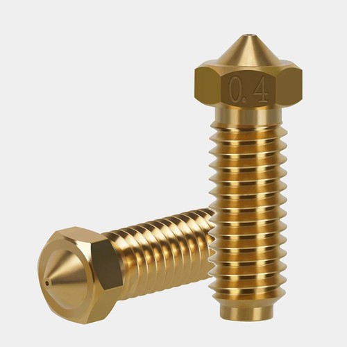 For Anycubic Kobra 3 Hotend Kit Brass Hardened Steel Nozzle 3D Printer Part lot - Afbeelding 17 van 27