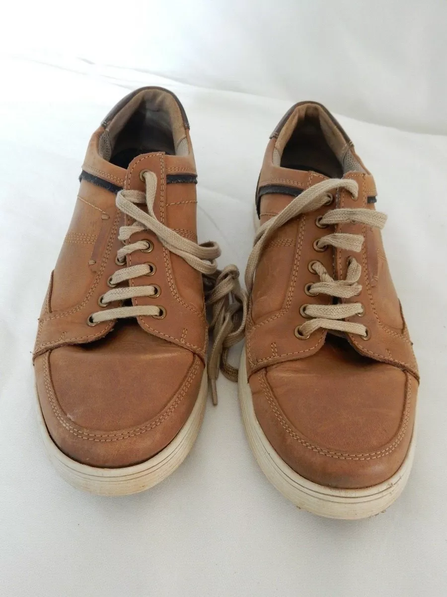 NEW YEAR SALE LACE UP LEATHER CASUAL SHOES TRAINERS LOTUS SIZE 8 EUR 42