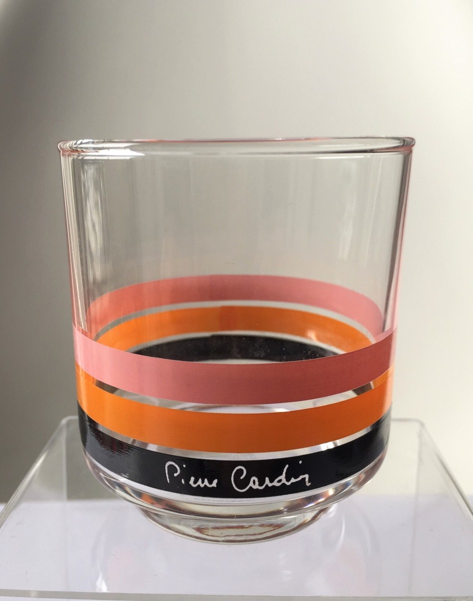 vintage Pierre Cardin Tumbler glass set Japan exclusive Rare