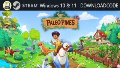 NEU PC Computer Spiel Paleo Pines für Windows 10 11 STEAM Download Code Game Key