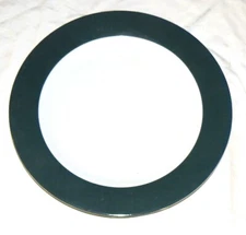 The Cellar Macys MPD 1995 12 inch Dinner Plate Green Rim