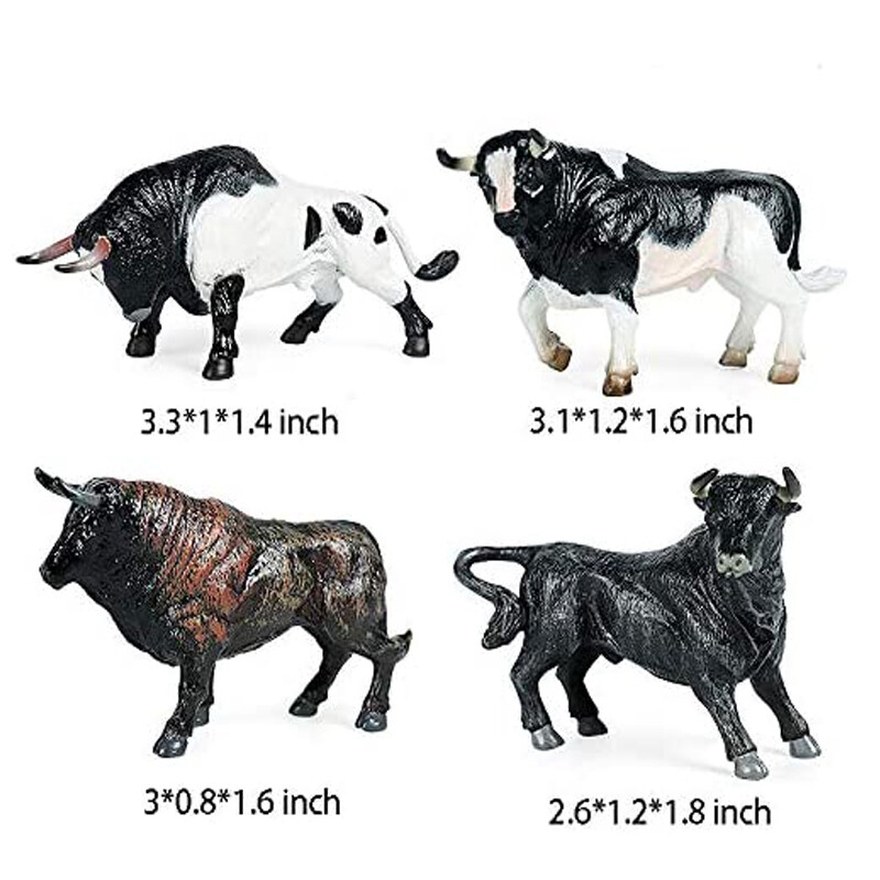 ｃｏｗｓフィギュア 12 Full Set Bull Yak Cow Cattle Action Figures PVC Playsets