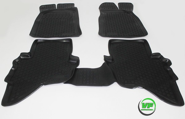 Gummimatten 3D GummifußMatten FüR Ford Ranger 2006-2012 TPE 3D-image