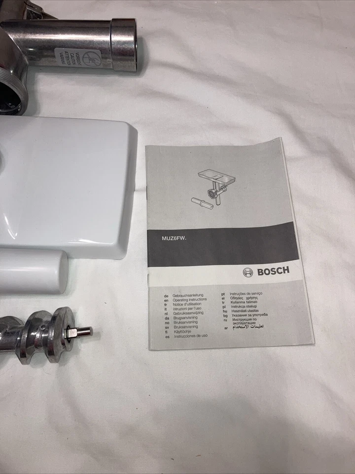 Picadora de Carne Bosch Universal Plus Modelo MUZ6FW4 Repuesto TÚ LO ELIGES Foto 3 de 3