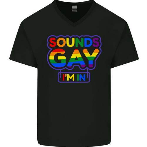 T-Shirt Homme Coton Gay AF LGBT Pride - Coupe Loose - Gildan Heavy - Sans Étiquettes