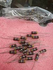 47 Ohm 2 WATT 10 TO 15 % CARBON COMPOSITION RESISTOR - NOS -