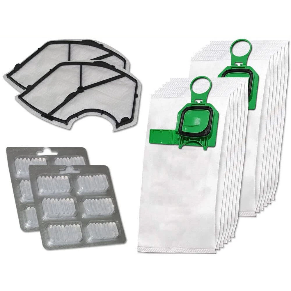 5 sacchetti premium per aspirapolvere compatibili con Rowenta Compact