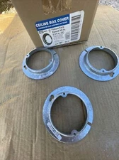 Raco #727 4" Open Round BX Cover,No 727,  Raco Incorporated, 3PK