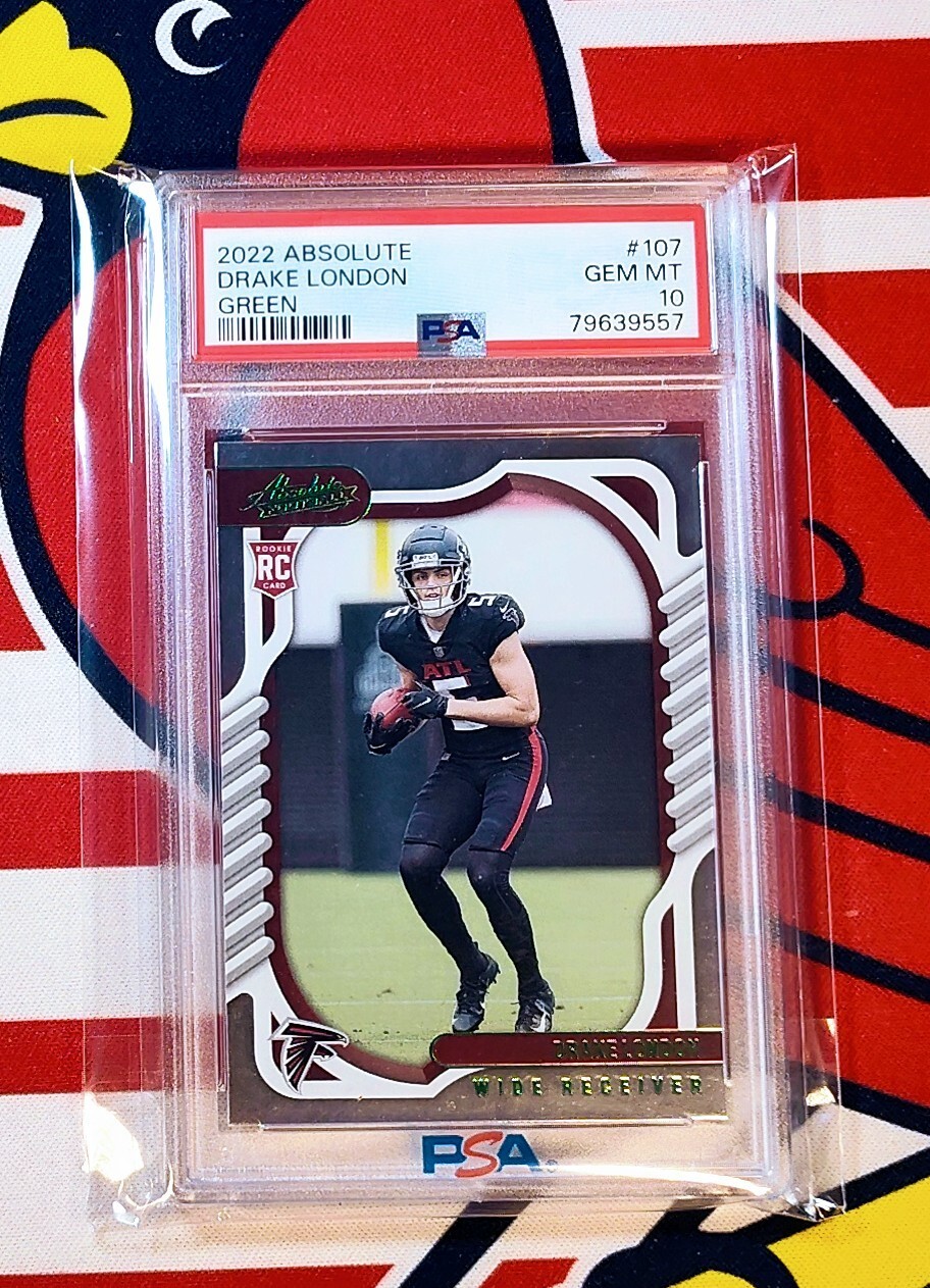 Drake London Panini Absolute #107 Green