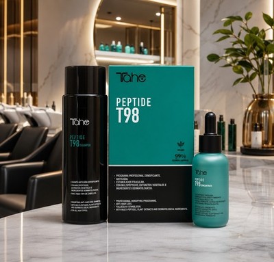 Tahe Peptide T98 Intensiv Set gegen Haarausfall Haarwachstum Serum Shampoo
