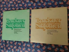 Kurt Mazur: Bruckner Symphonies 4 & 5/ 4 LP/ ETERNA German Democratic Republic