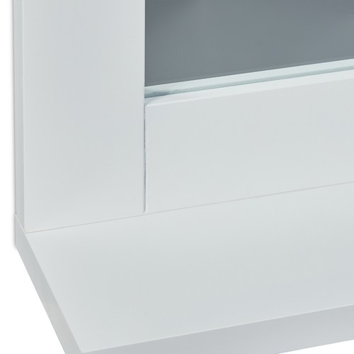 Espejo de pared espejo de baño espejo colgante espejo de pasillo cuadrado MDF 2,3 kg superficie de almacenamiento - Imagen 7 de 8