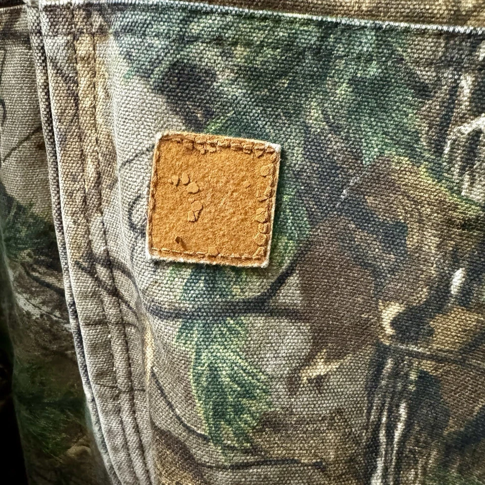 Vintage Carhartt Men’s 2XL RealTree Camo Hooded Workwear Jacket J221977 - Image 4 of 4