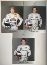 Häkkinen, Wurz & De La Rosa * DTM 2005 * Mercedes-Benz * Reprodukcja AK *