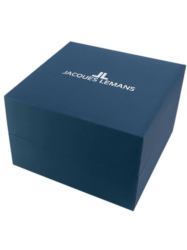 Jacques Lemans Montre Femmes Monaco Couleur Dorée / Céramique Blanc 42-7L - Photo 2 sur 2