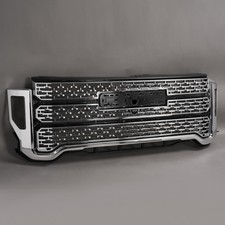 Chrome Front Grille For 2020-23 Gmc Sierra 2500 Hd3500 Hd Denali Wcamera Hole Chrome Front Grille For 2020-23 Gmc Sierra 2500 Hd3500 Hd Denali Wcamera Hole