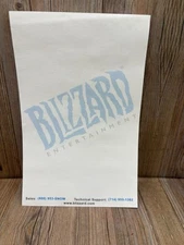 Blizzard Entertainment Notepad Notes Paper Note Warcraft Diablo Starcraft Rare