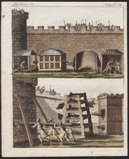 Outils De Siège Armements Tours Antiquité Militaire Bertuch