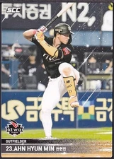 2025 KBO Baseball Card Plus "KT WIZ" AHN HYUN MIN (OF)