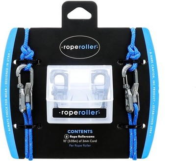 Cord and Rope Tightening Cinching Tool with Rollercam Technology - Silver 