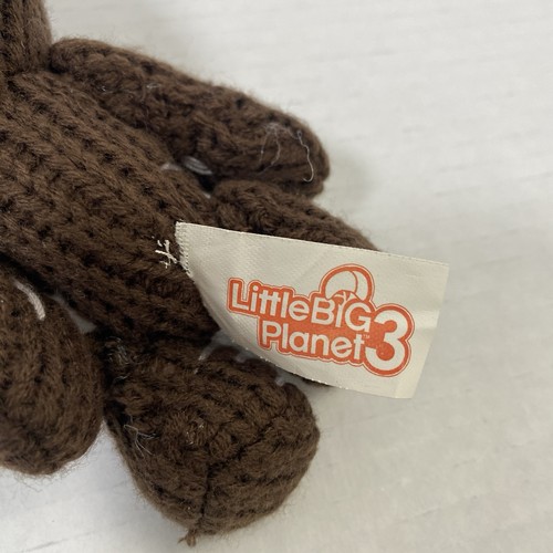 LittleBigPlanet 3 Sackboy Plush Doll 8" Gaming Heads 2014 Sony PS3 PS4 Toy - Picture 4 of 5