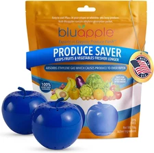 Produce Saver Ethylene Gas Absorber 2-Pack - Keeps Fruits & Vegetables Fresh Lon