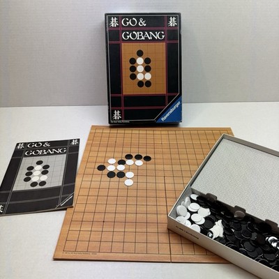 GO & GOBANG von Ravensburger - Brettspiel Vintageklassiker Legespiel Komplett