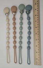 Pacifier  Teether Clip Set Of 4