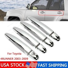 For Toyota For 4runner 2003-2008 2009 4 Doors Chrome Handle Covers Protectors