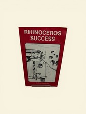 Rhinoceros Success by Scott Alexander 1988 Printing . Signed By The Author.