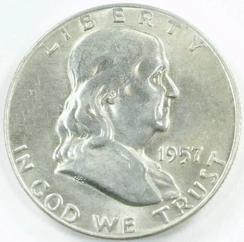 *1957 D FRANKLIN HALF DOLLAR* *MS+* NR #P2487