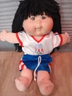 Vintage 1996 Mattel Olympikids USA Mascot Gymnast Doll Cabbage Patch Black Hair