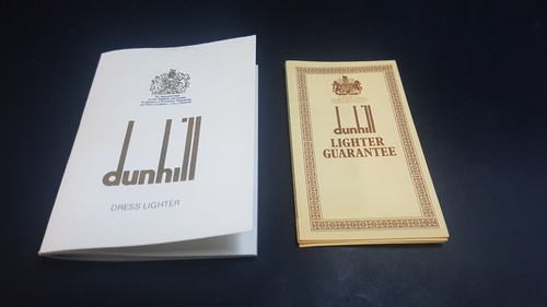1975-80 Stylish Gold Dunhill Wave Dress Rollagas Cigarette Lighter Box & Papers - 第 15/17 張圖片