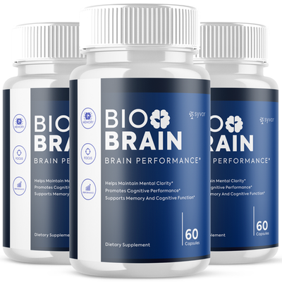 #ad #ad 3 Pack Bio Brain Nootropic Natural Formula Brain Supplement BioBrain 180 Caps $39.95