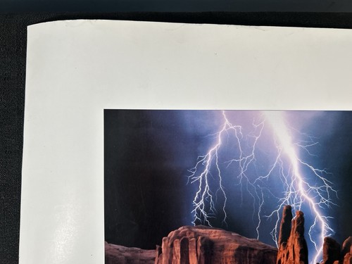 Jack Acrey Stormy Moment Monument Valley AZ 1995 Fine Art Photo Poster 30x24 - Picture 8 of 11