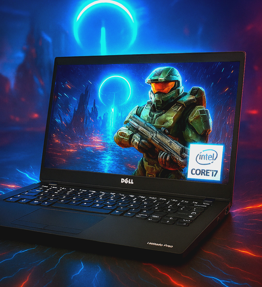 Dell Light Gaming Laptop Intel i7- 16GB RAM 250GB SSD Drive 15 inch HD Screen
