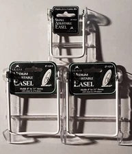 TRIPAR ADJUSTABLE EASEL LOT OF 3 - 1 SMALL & 2 MEDIUM ADJUSTABLE EASELS