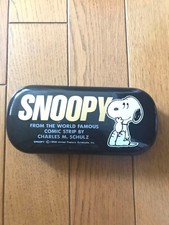 Snoopy Glasses Case Collectible Retro Good Condition
