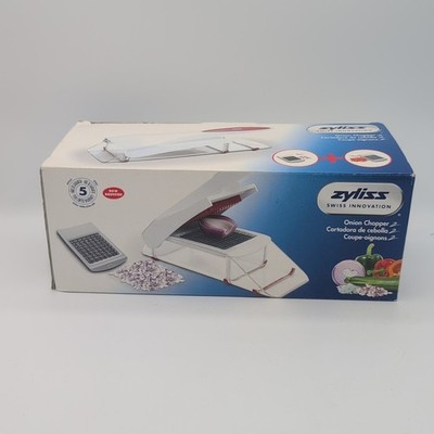 Zylizz Onion Chopper White & Red Swiss Innovation