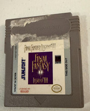 Final Fantasy Legend III (Nintendo Game Boy, 1993) Cart w/ Manual Authentic
