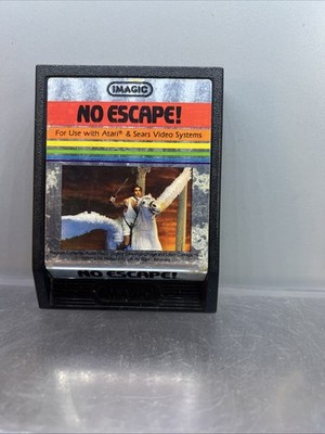 No Escape! - Imagic (Atari 2600) Cartridge Only Tested!