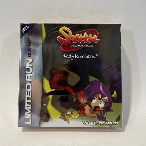 Shantae Advance Risky Revolution Retro Collection GBA Game Sealed Limited Run