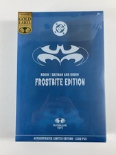 McFarlane Gold Label Batman And Robin Frostbite  Limited Edition Gamestop Exclu
