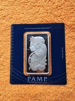 Pamp Suisse Lady Fortuna 100 Gram Silver Bar - In Assay